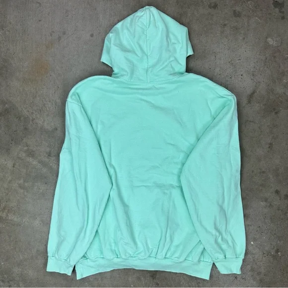 Los Angeles Apparel Mint Oversized Hooded Sweatshirt - Picture 4 of 7